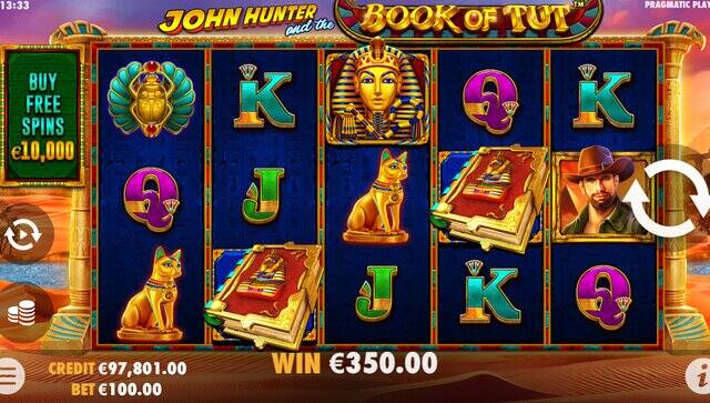 John Hunter And The Book Of Tut win