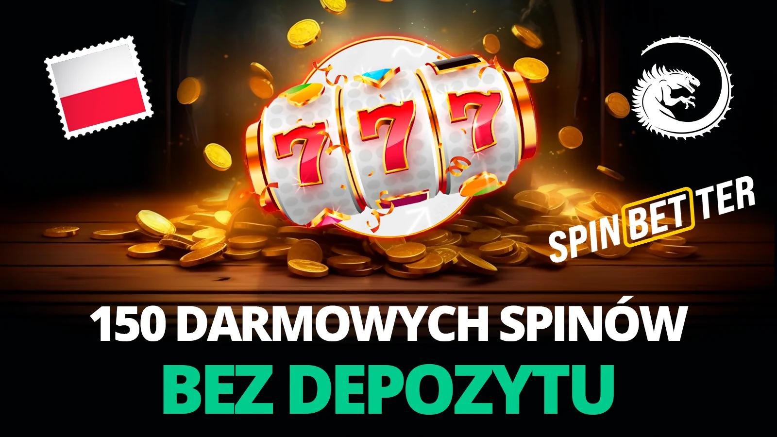 150 darmowych spinów bez depozytu w SpinBetter