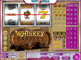 Whiskey Barrels Slot