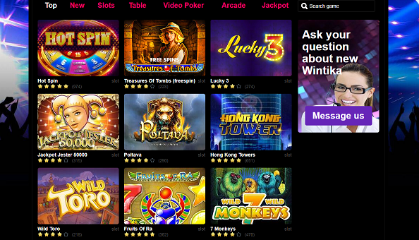 casino_Wintika_games