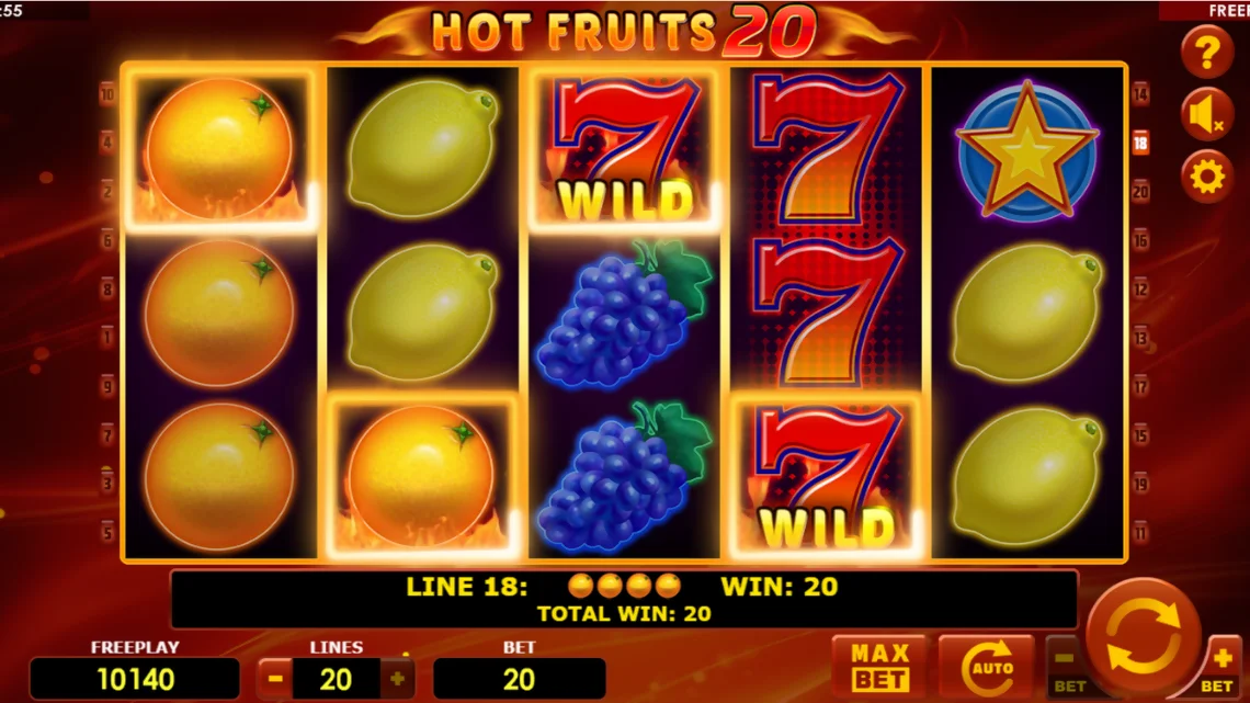 Hot Fruits 20 slot