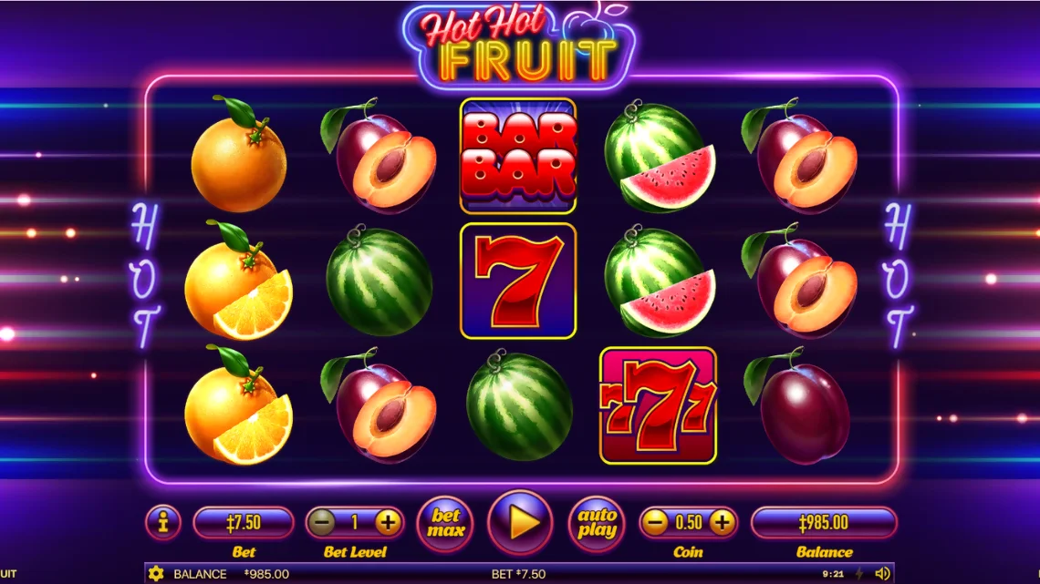 Hot Hot Fruit Slot